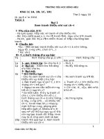 giáo án chuẩn kt 12345