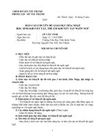 BÁO CÁO CHUYÊN ĐỀ GIÁO DỤC HÒA NHẬP