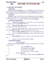 Giáo trình Excel Tin học A