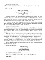 CHUONG TRINH DOI TNTP NAM HOC 2010-2011