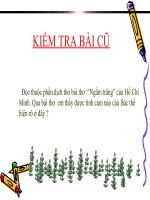 NV 8 :CHiếu dời đô