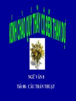 Cau tran thuat