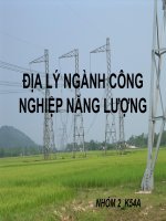 ngành CN năng lượng