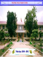 ảnh của một vật tạo bởi gương phẳng