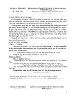 Đề thi GVG huyện  Ngữ văn