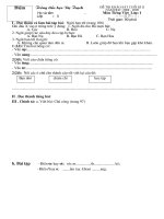 TV1. cuối kì II 08-09