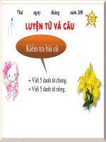 Bai 12 . Mo rong von tu : Trung thuc - tu trong