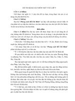 Đề thi khảo sát môn ngữ văn 9