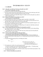 Đề cương ôn tập hoc kì I I