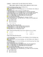 Bài tập trắc nghiệm Hình 10 nâng cao