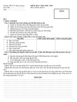 đề kiểm tra một tiết GDCD 9 2010-2011