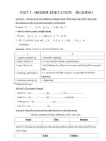 Unit 5 - Grade 12 - Reading