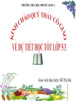 Buôn chư lênh đón cô giáo