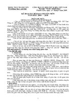 KẾ HOẠCH TỔ KH XÃ HỘI