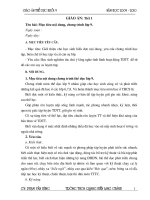 Giáo án thể dục 9 mới
