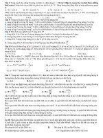 Mạch dao động- Sóng điện từ