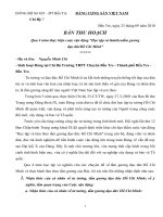 Bai thu hoach 4 nam thuc hien cuoc van dong lam theo tam guong dao duc Ho Chi Minh