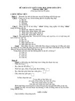 Đề thi HS giỏi Lơp 4 06-07