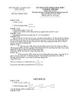 Thi vao 10 BAC GIANG 08-07-2009