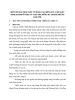 MỘT SỐ GIẢI PHÁP ĐẦU TƯ NÂNG CAO HIỆU QUẢ  SẢN XUẤT KINH DOANH Ở CÔNG TY VLXD XNK HỒNG HÀ TRONG NHỮNG NĂM TỚI