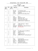 Giáo án lớp 5-Tuần 6