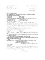 kỳ thi tuyển vào lớp 10