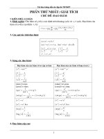 Tài iệu ôn tập TN 12