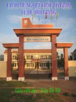 Bài 26 ỨNG DỤNG CỦA NAM CHÂM ĐIỆN