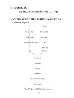 Kỹ thuật chế biến đồ hộp cá - thịt