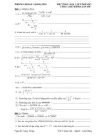 ĐỀ THI VÀ ĐÁP ÁN MÁY TÍNH CASIO FX500MS