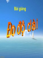 Bài 1: Đo độ dài
