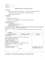 Tìm hiểu kết quả tác dụng của lực _Lý 6