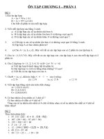 BT ôn chương I.phần 1