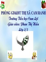 TU VA CAU - HIEN.ppt