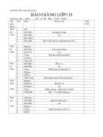 báo giảng 1D