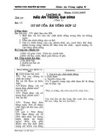 Giáo án công nghệ 6.