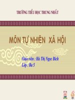 TNXH3 Tỉnh (TP) nơi bạn sống