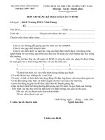 ĐƠN XIN ĐĂNG KÍ SOẠN GIÁO ÁN VI TÍNH