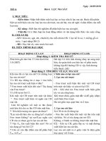 Giáo án Lý 8 tuần 6 và 7