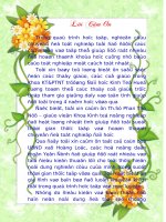 Đánh giá hiệu quả sản xuất giống lúa tạp giao năm 2012 ở xã hồng lộc, huyện lộc hà, tỉnh hà tĩnh 