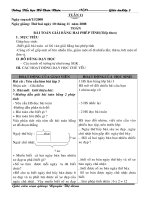 GA lop 3 chieu tuan 11