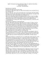 DIỄN VĂN KHAI GIẢNG NĂM HỌC MỚI CỦA MỘT SỐ TRƯỜNG TRÊN TOÀN QUỐC