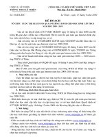 Kế hoạch tổ chớac thi năm 2009 - 2010