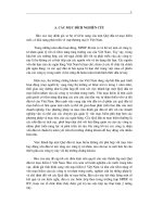 CÁC MỤC ĐÍCH NGHIÊN CỨU