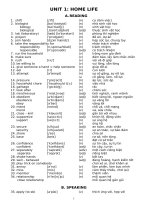 Vocabulary - E12- 1->8