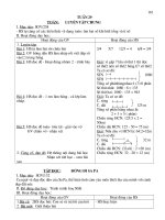 GA LỚP 4 TUẦN 29