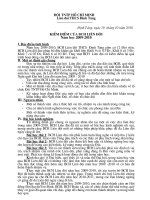 kiem diem BCH Lien doi