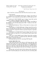 Kế hoạch Hiệu trưởng chỉ đạo đổi mới phương pháp dạy học