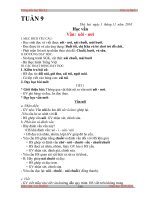 G.a lớp 1 tuần 9 ( BL )