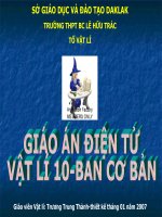 Quá trình dẳng tích và định luật Sac _ lo